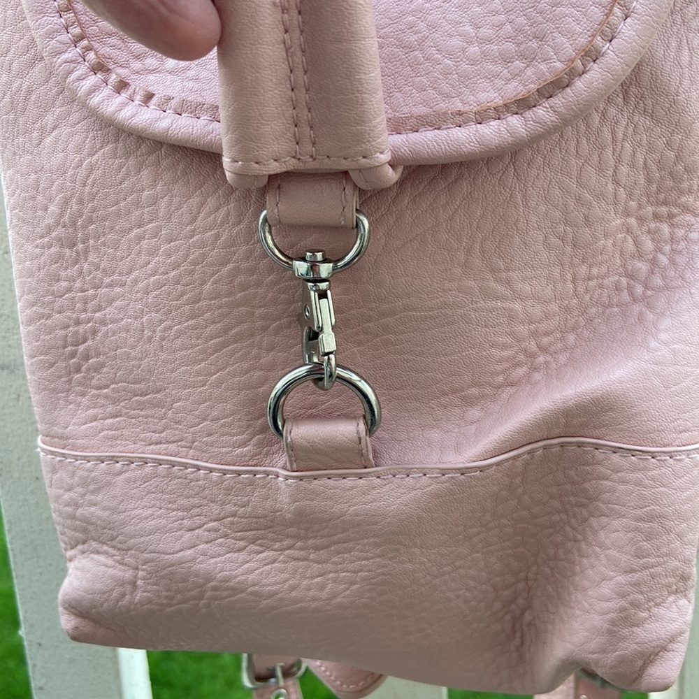 Free People Josie Lt Pink Vegan Leather back pack small size for the min… - Picture 4 of 14